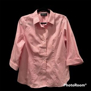 JONES NEW YORK EASY CARE BUTTON DOWN SHIRT  SIZE MEDIUM